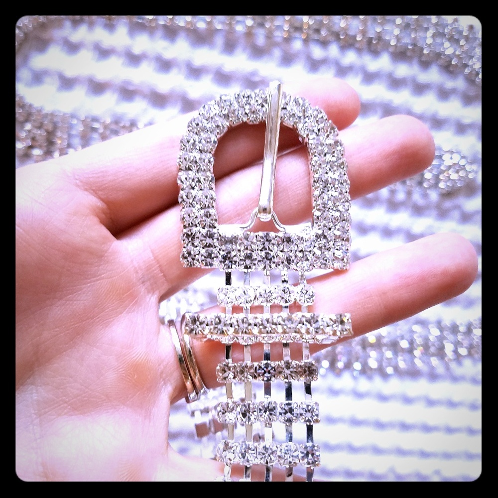 Rhinestone belt